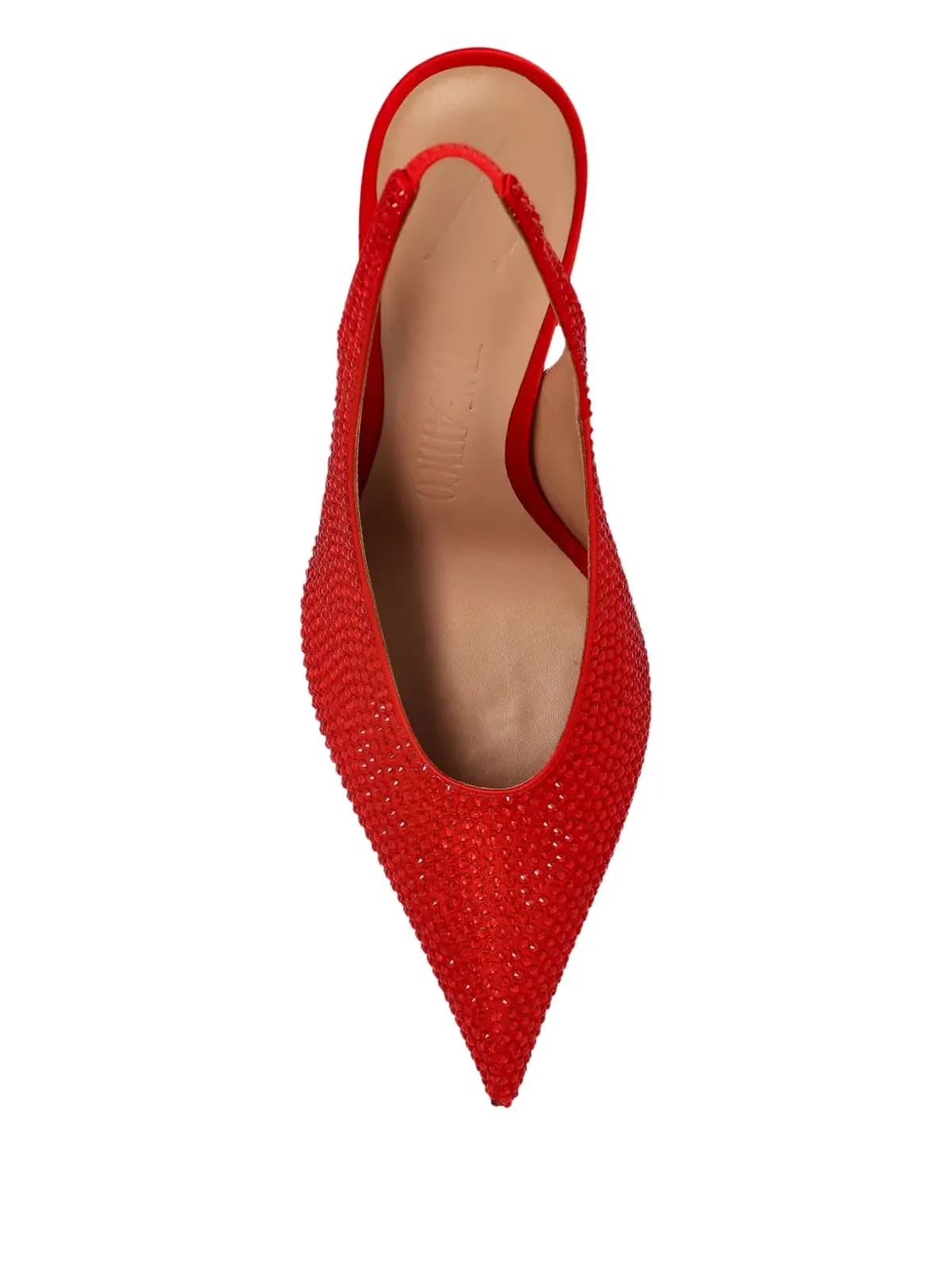The Attico クリスタル付きスリングバックパンプス - 画像4