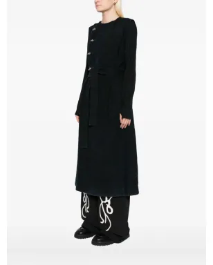 Kinyan Lam ハンドエンブロイダリーノースリーブコート - サムネイル3