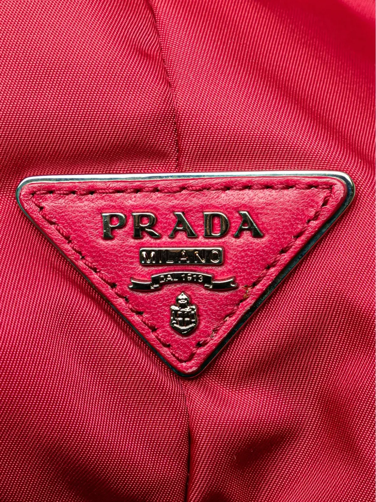 Prada Pre-Owned Tessuto Reversible Satchel - Pink - 画像5