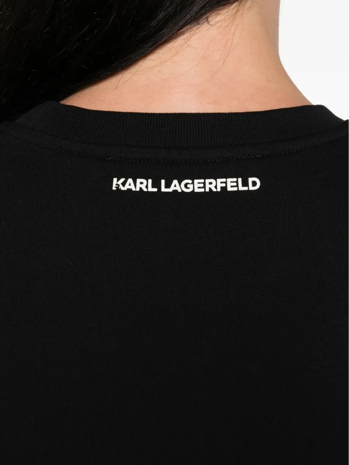 Karl Lagerfeld 花柄刺繍入りスウェット - 画像5