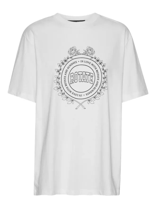 ROTATE BIRGER CHRISTENSEN ROTATE BIRGER CHRISTENSEN ロゴプリントTシャツの商品画像