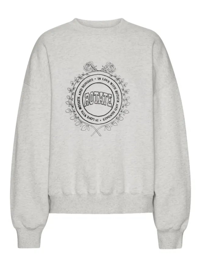 ROTATE BIRGER CHRISTENSEN ROTATE BIRGER CHRISTENSEN ロゴ刺繍スウェットの商品画像