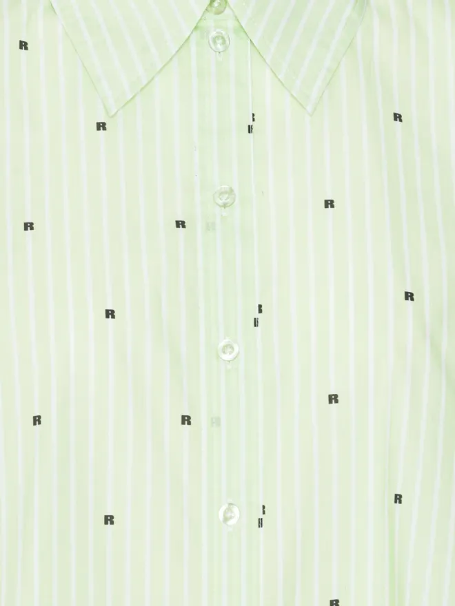 ROTATE BIRGER CHRISTENSEN ROTATE BIRGER CHRISTENSEN ストライプポプリンシャツの商品画像