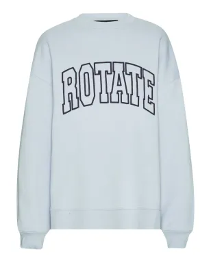 ROTATE BIRGER CHRISTENSEN 刺繍ロゴ入りスウェットシャツ - サムネイル1