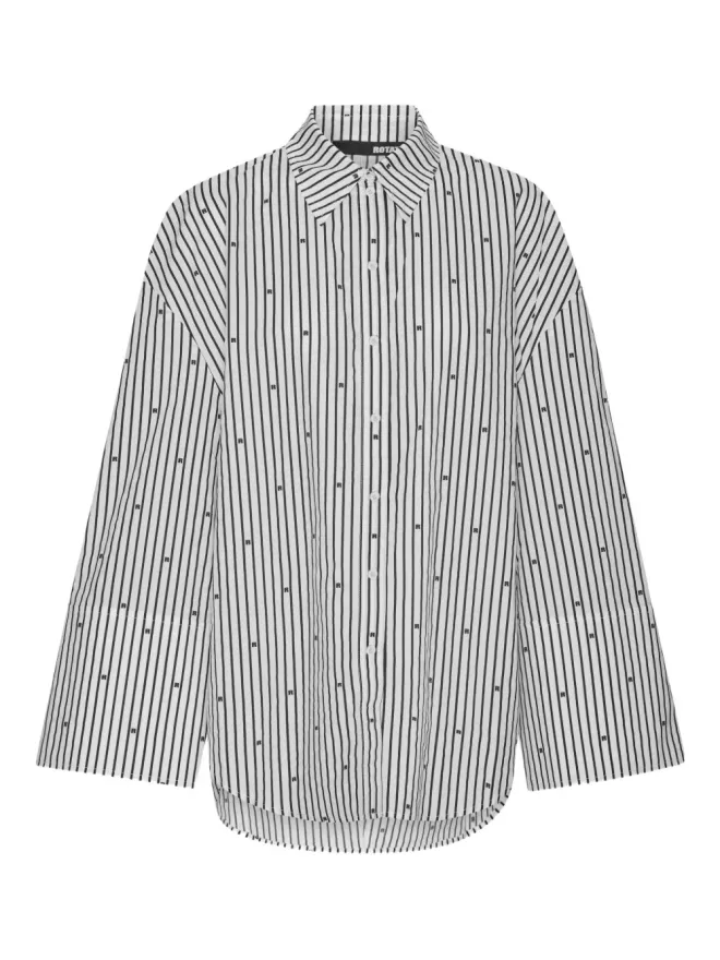 ROTATE BIRGER CHRISTENSEN ROTATE BIRGER CHRISTENSEN ストライプ柄シャツの商品画像