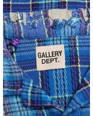 GALLERY DEPT. ほつれ加工のチェック柄シャツ - サムネイル3