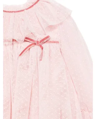 Patachou ラッフルネックドレス - Pink - サムネイル3