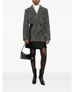 ISABEL MARANT Ezzia バックルディテール ツイードジャケット - サムネイル2