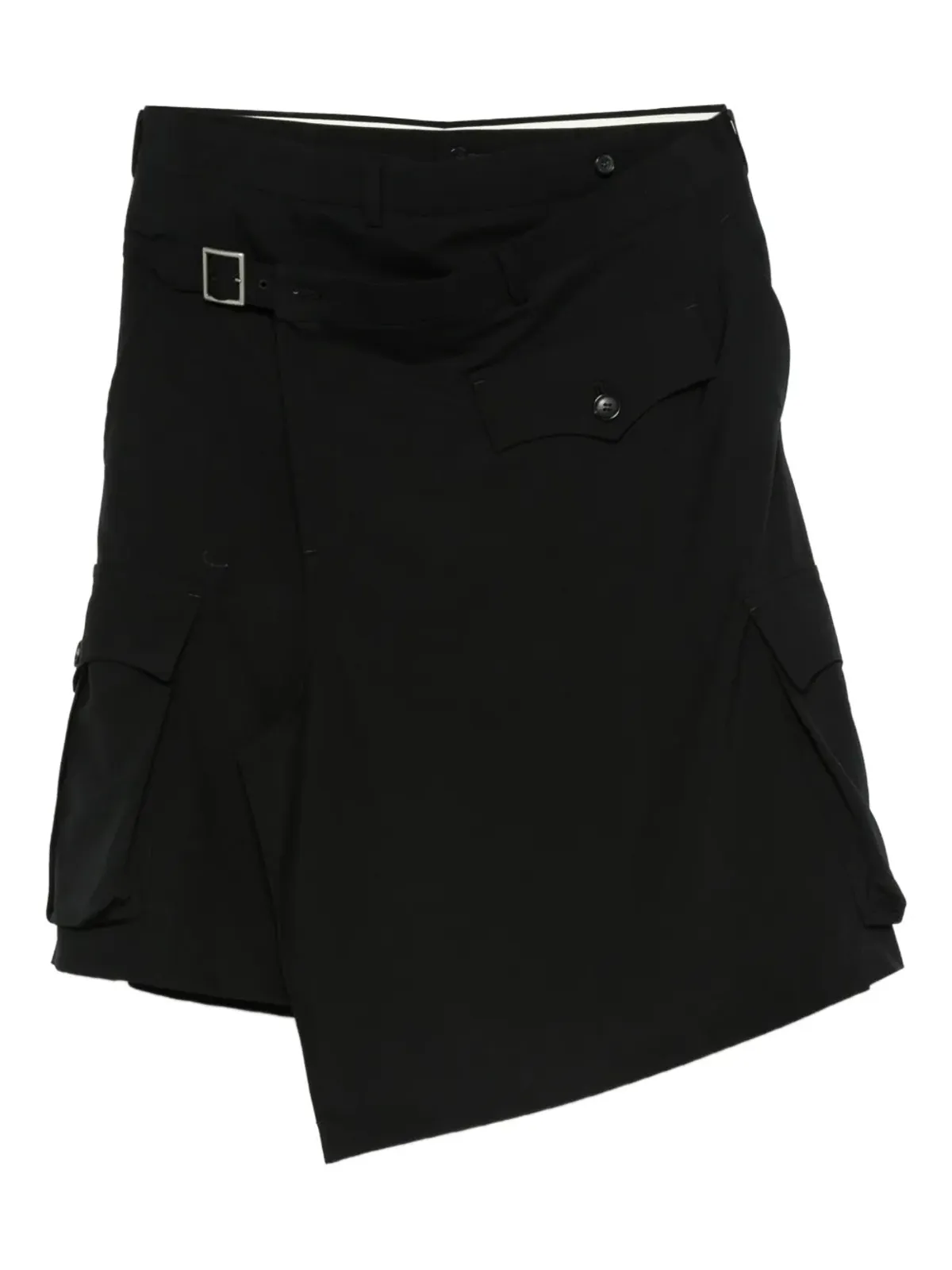 Comme des Garçons Homme Plus レイヤードポケットディテールスカート - 画像1