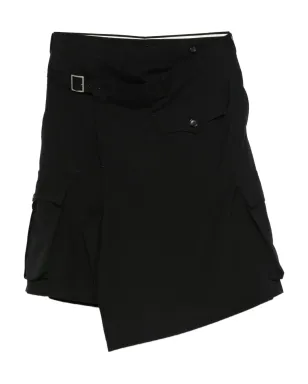 Comme des Garçons Homme Plus レイヤードポケットディテールスカート - サムネイル1