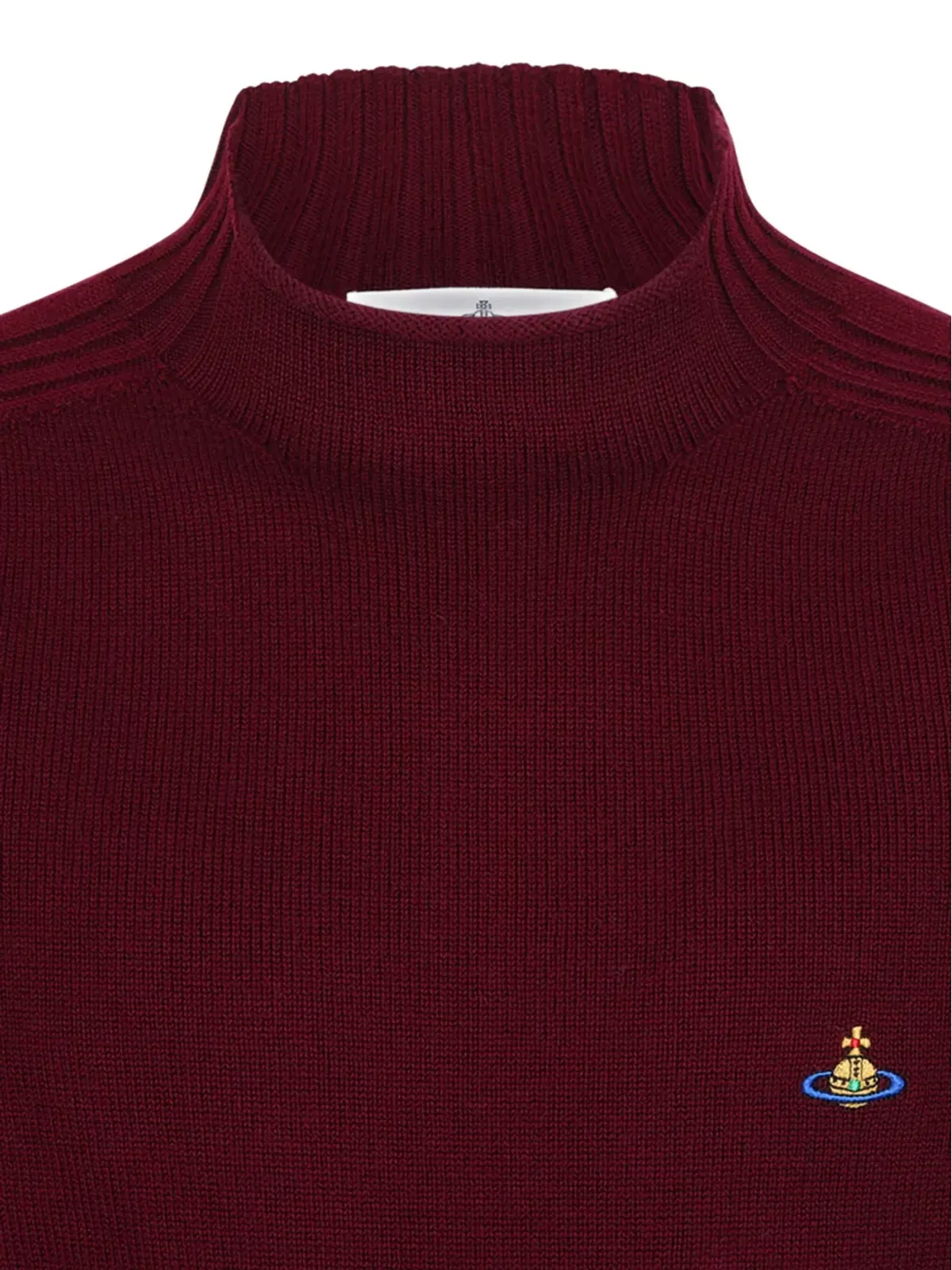 Vivienne Westwood リブ編みロゴセーター - 画像3