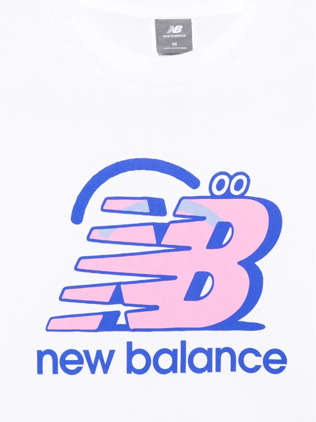 New Balance × Face Oka Smile Tシャツ - 画像3
