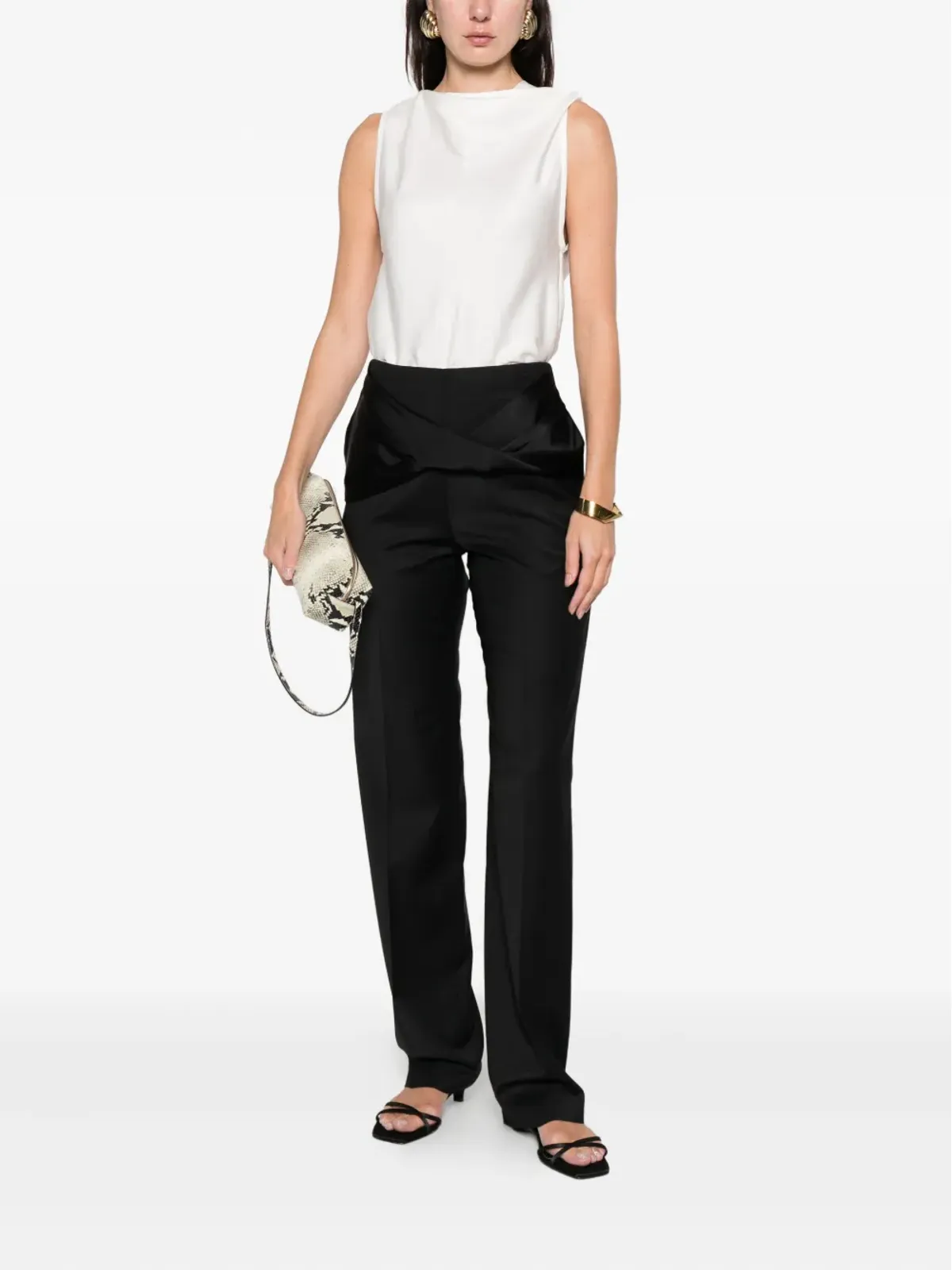TOVE Annabel twisted trousers - 画像2