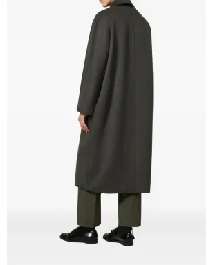 Max Mara アンガス ダブルブレスト フラップポケット コート - グレー - サムネイル2