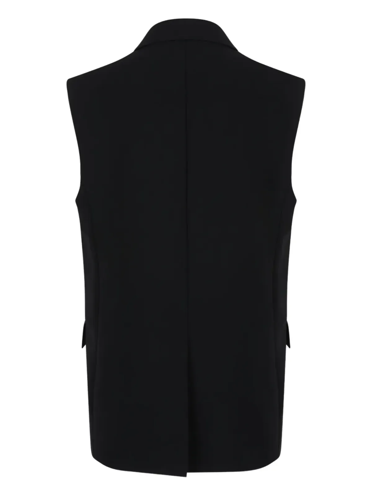 Max Mara ポメス ダブルブレスト ウェストコート ブラック - 画像2