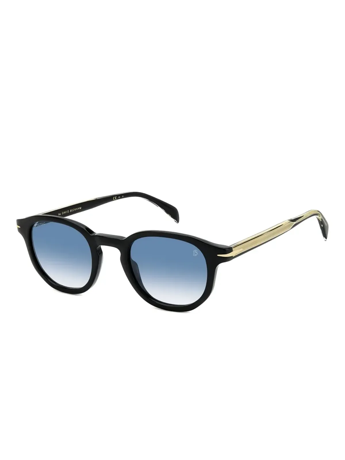 DAVID BECKHAM EYEWEAR キャットアイサングラス - ブラック - 画像2