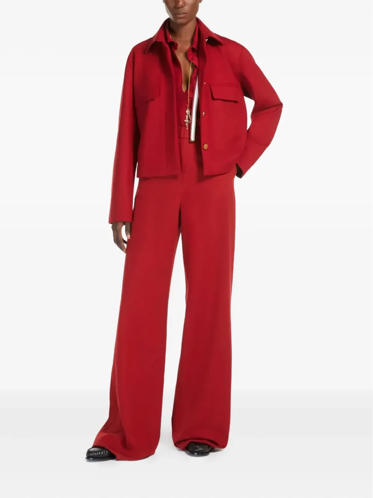 Max Mara ウールブレンド ジャケット - 画像2