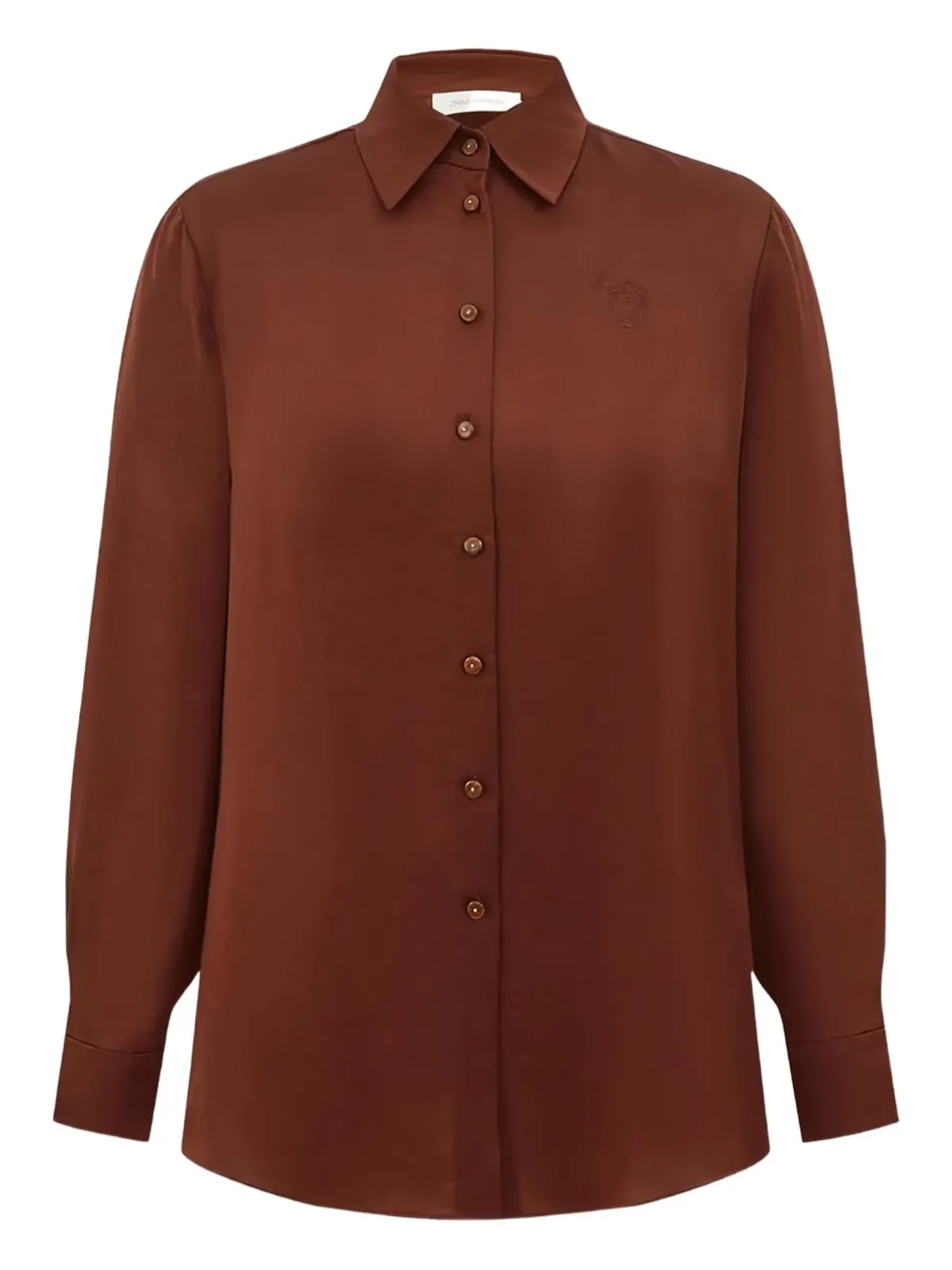 ZIMMERMANN 長袖シルクシャツ - 画像1