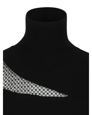 Genny クリスタル装飾ミディドレス - サムネイル4