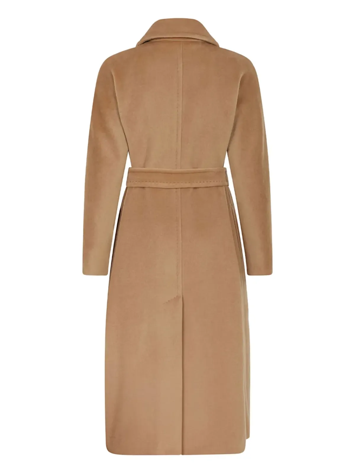 Max Mara ベルト付き襟付きコート - ブラウン - 画像2