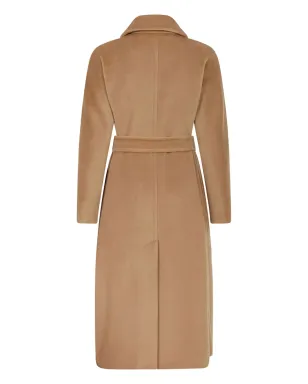 Max Mara ベルト付き襟付きコート - ブラウン - サムネイル2