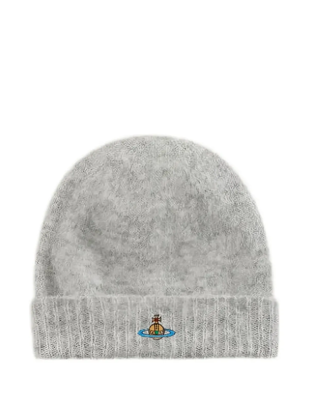 Vivienne Westwood Orb-embroidered beanie hat - 画像1