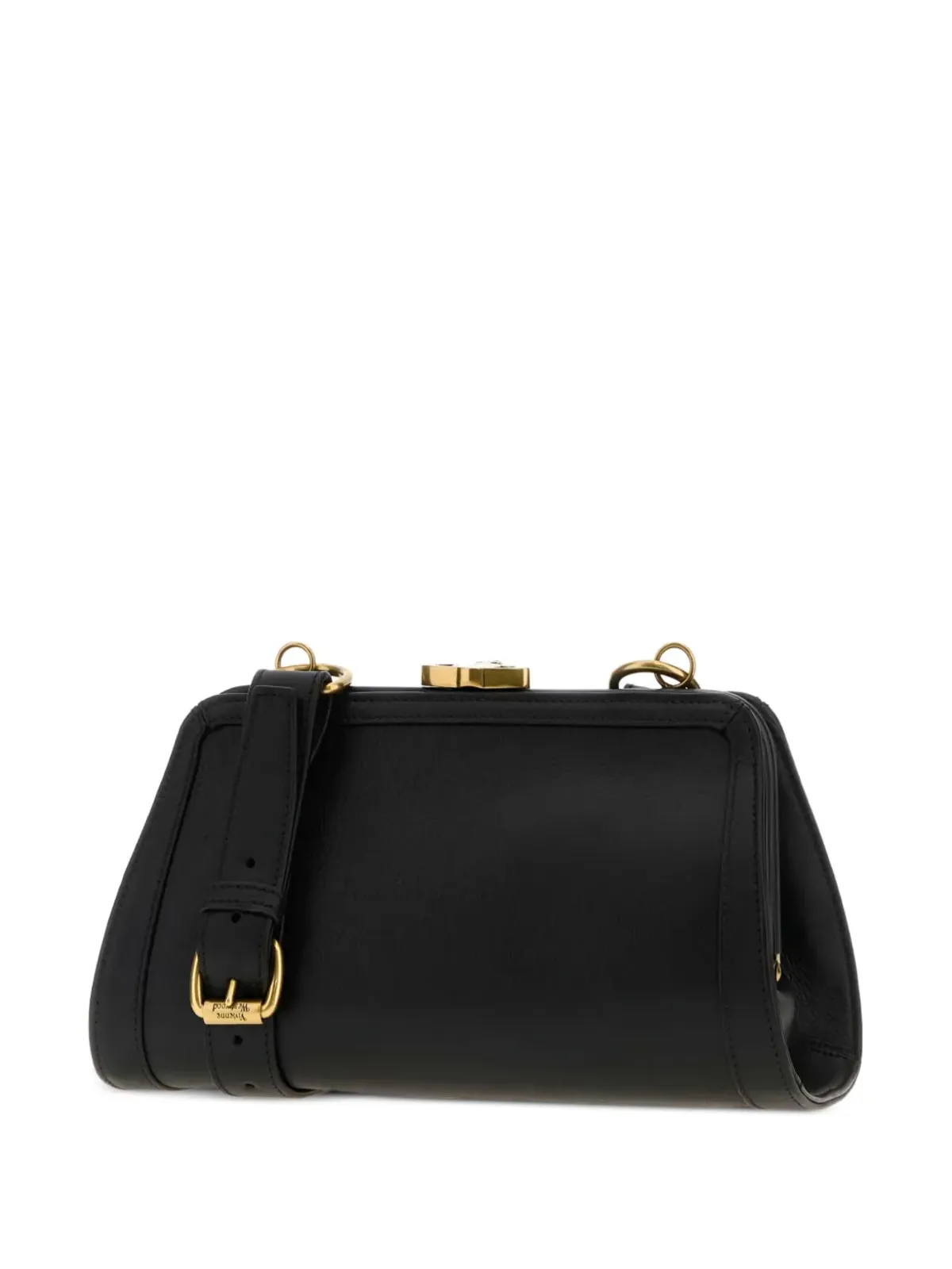 Vivienne Westwood Ascot レザー サッチェル - ブラック - 画像3