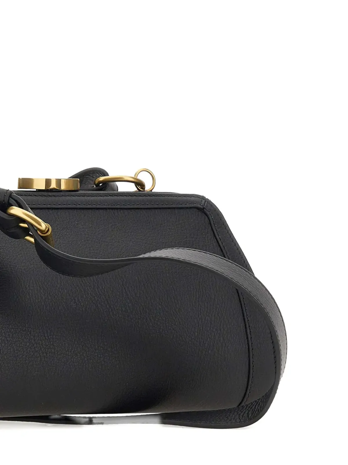 Vivienne Westwood Ascot レザー サッチェル - ブラック - 画像4