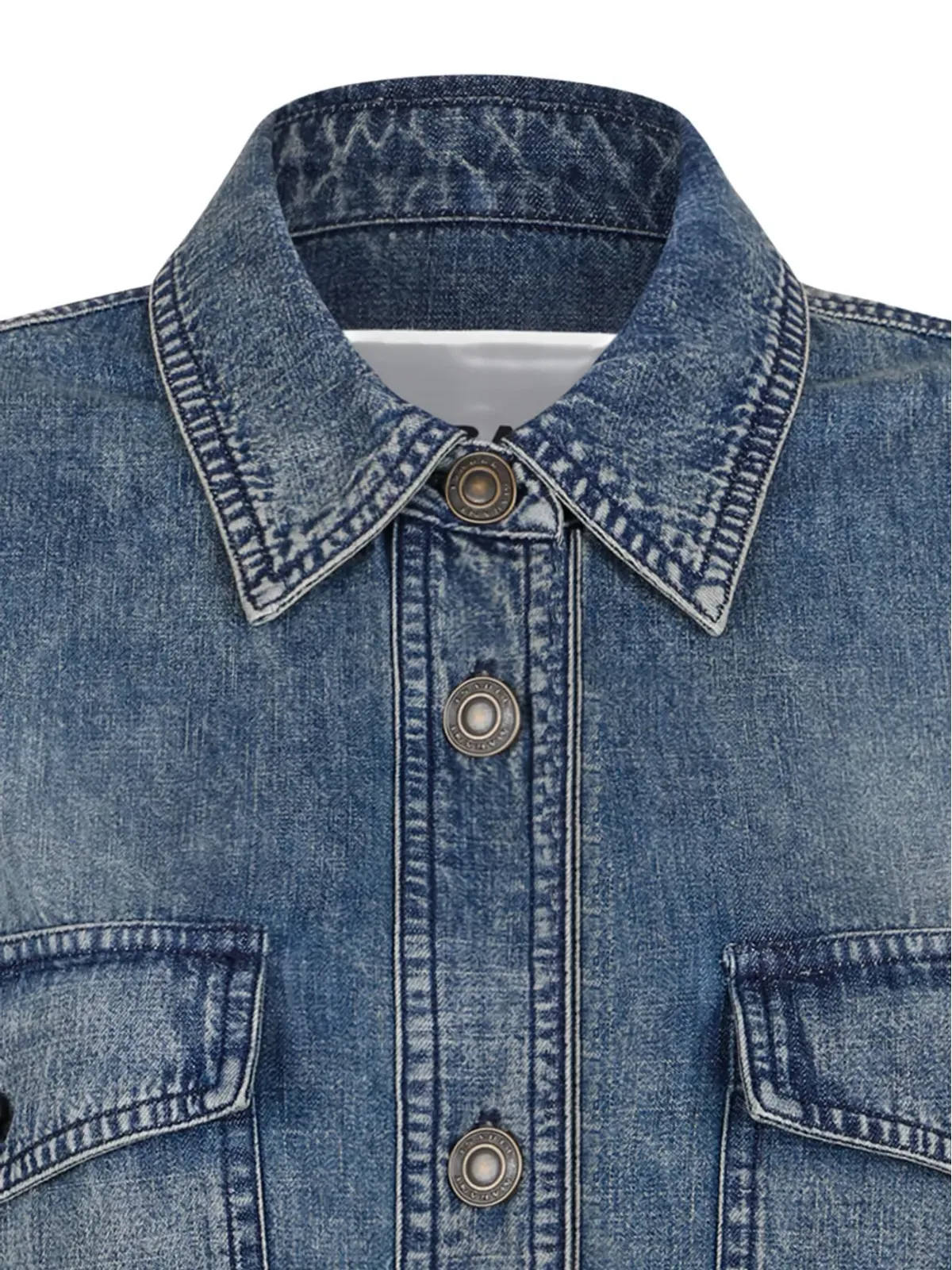 MARANT ÉTOILE ボタン留めデニムコート - 画像3