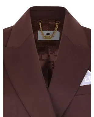 Elisabetta Franchi ダブルブレストボタン留めブレザー - サムネイル3
