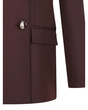 Elisabetta Franchi ダブルブレストボタン留めブレザー - サムネイル4