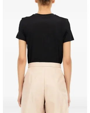 Max Mara クラシック・レボリューションTシャツ ブラック - サムネイル3