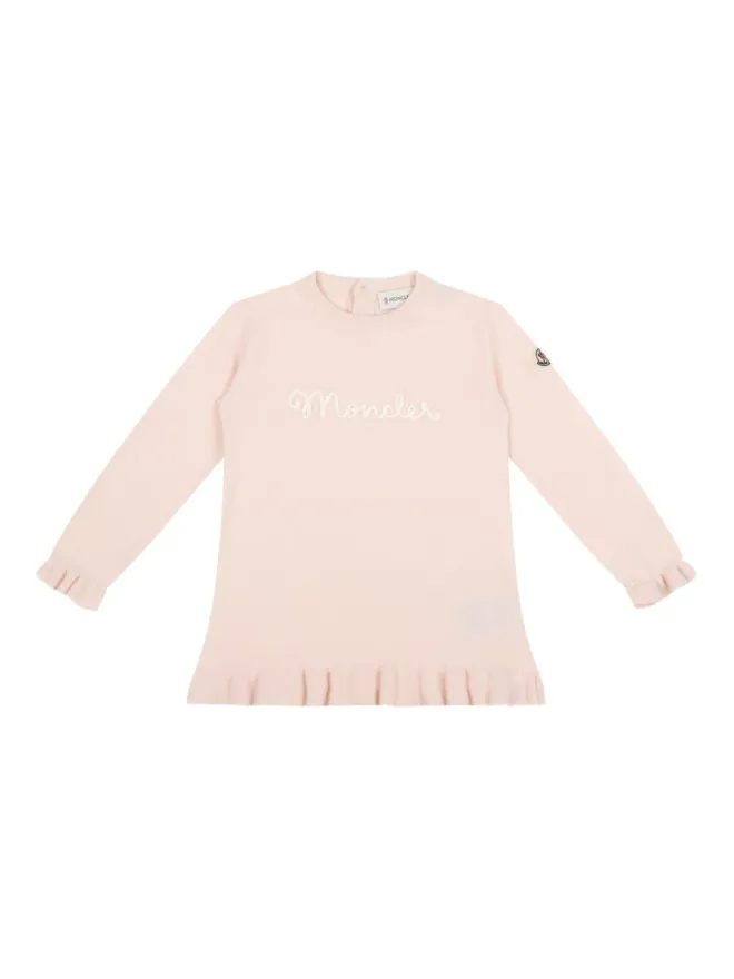 Moncler Enfant Moncler Enfant 刺繍ロゴ入りTシャツとパンツのセットの商品画像