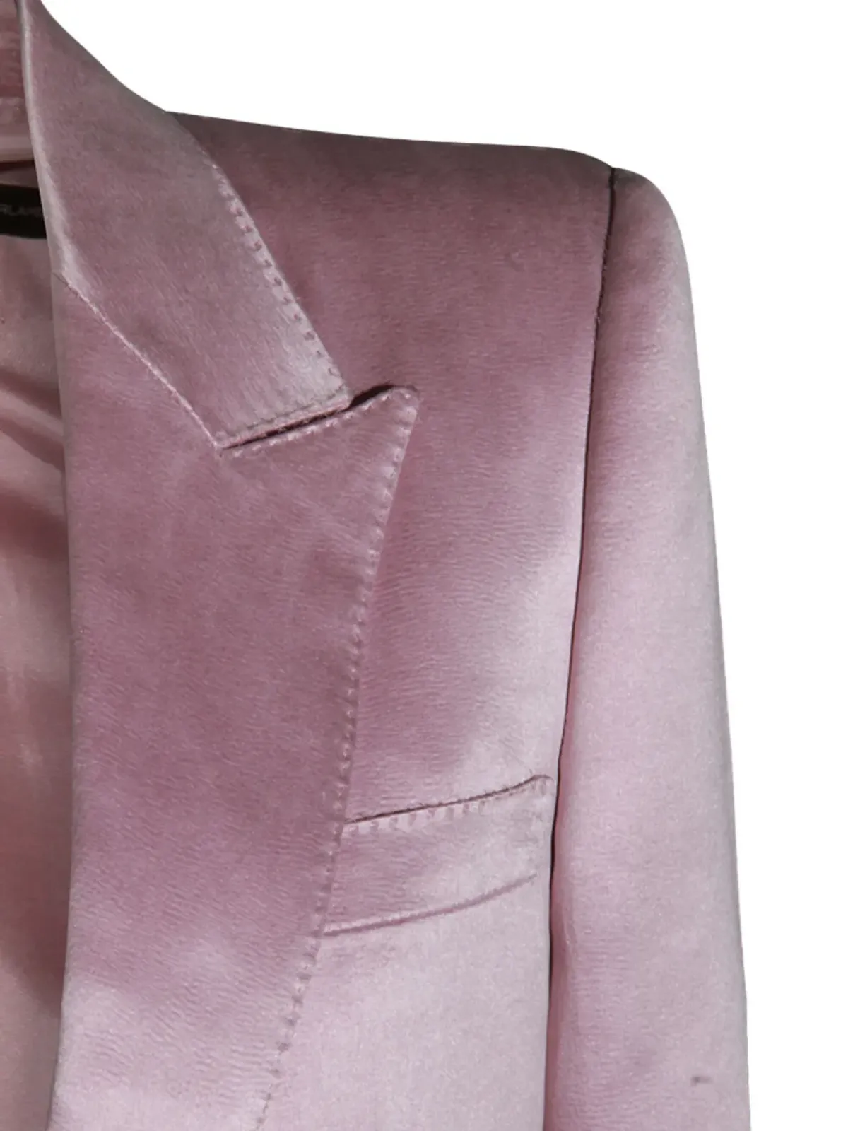 TOM FORD シングルボタンブレザー ピンク - 画像4
