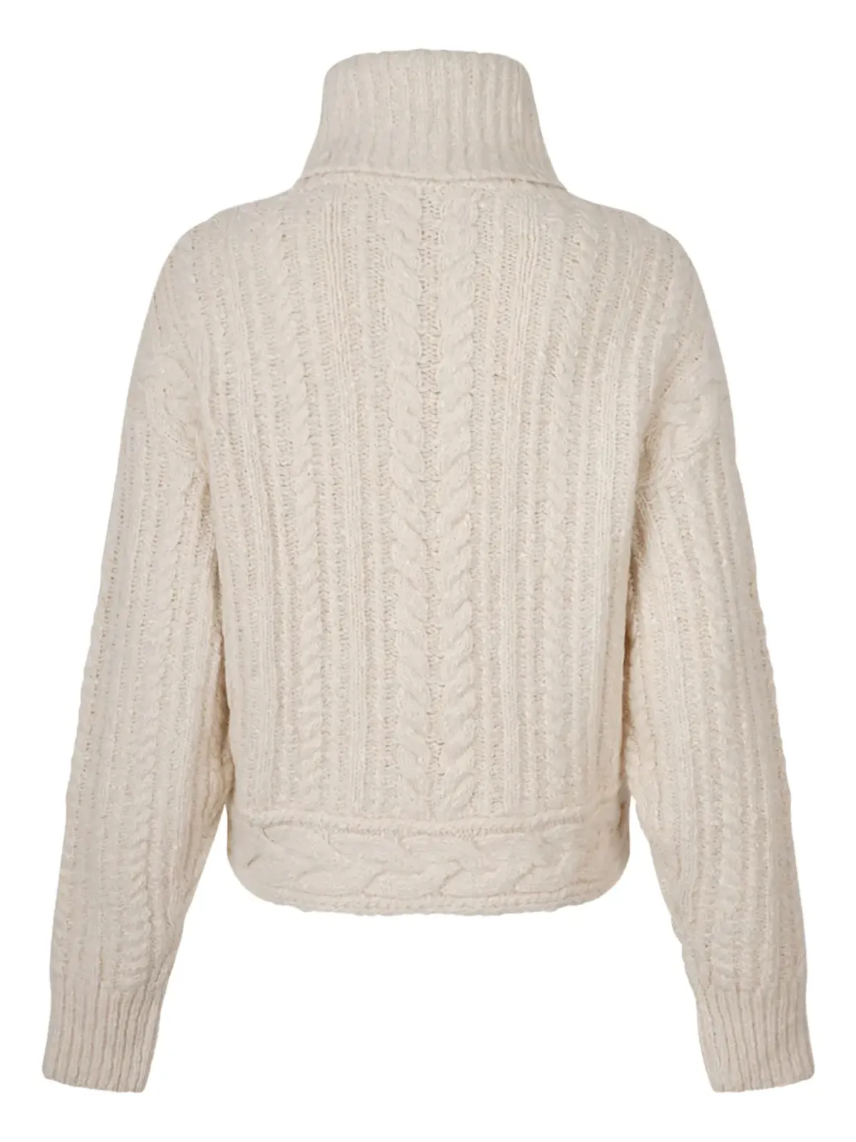 ISABEL MARANT ケーブルニット ロールネック セーター - 画像2