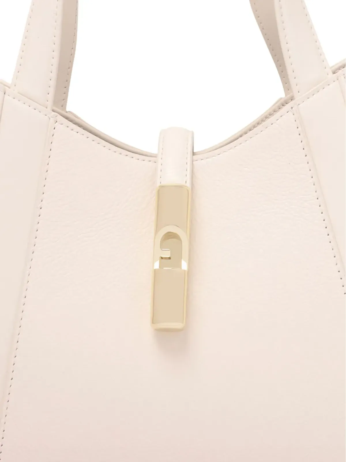 Furla Goccia curved-top clasp トートバッグ - 画像4