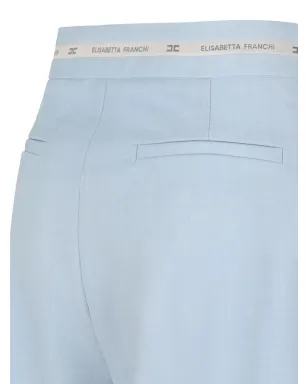 Elisabetta Franchi クール ベルト付きラップ風スーツ - サムネイル4