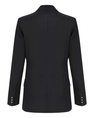 Elisabetta Franchi ダブルブレスト スカルボタン ブレザー - サムネイル2