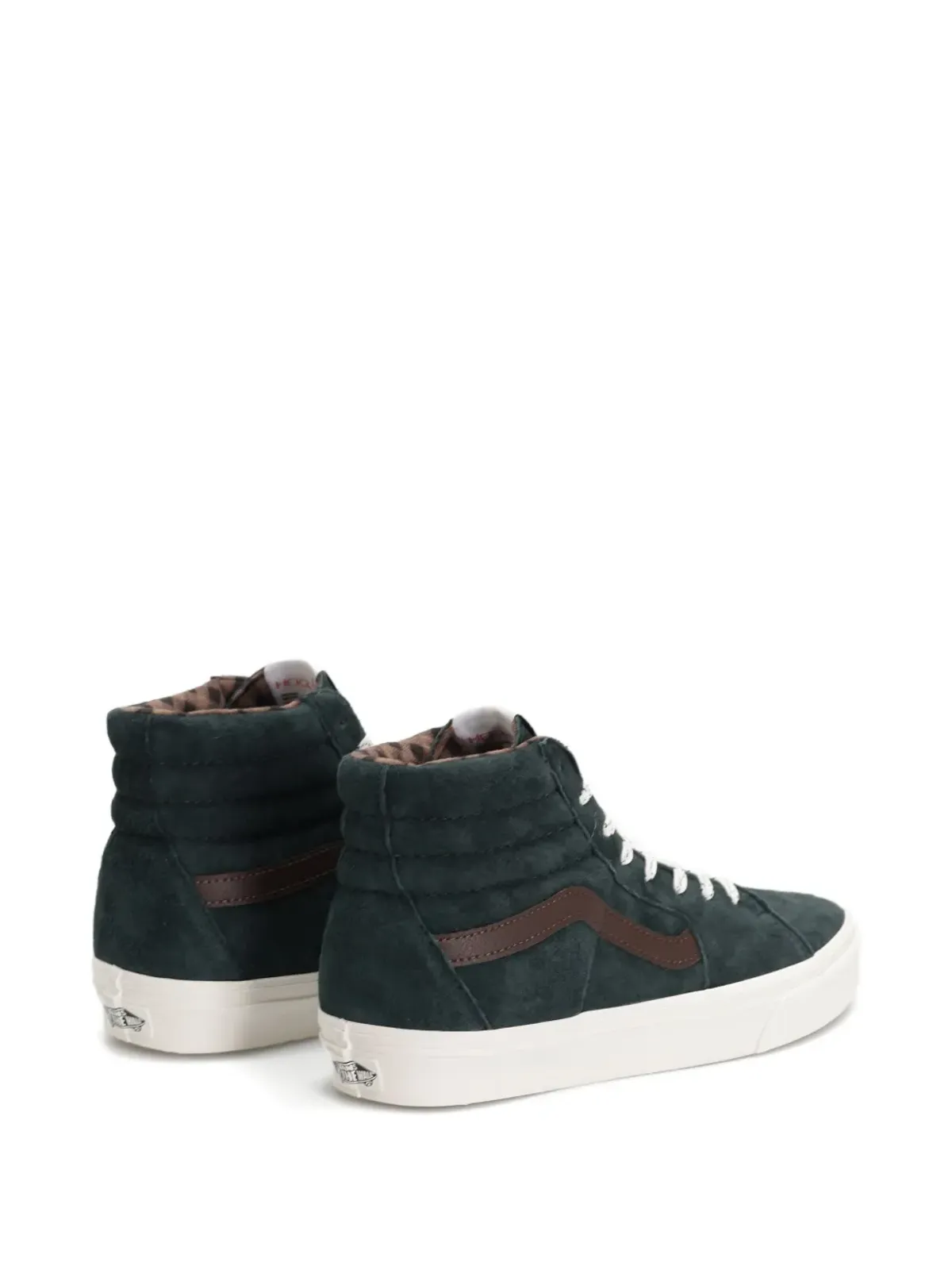 Vans U SK8-HI Plaid Scarab スニーカー（ブラック） - 画像3
