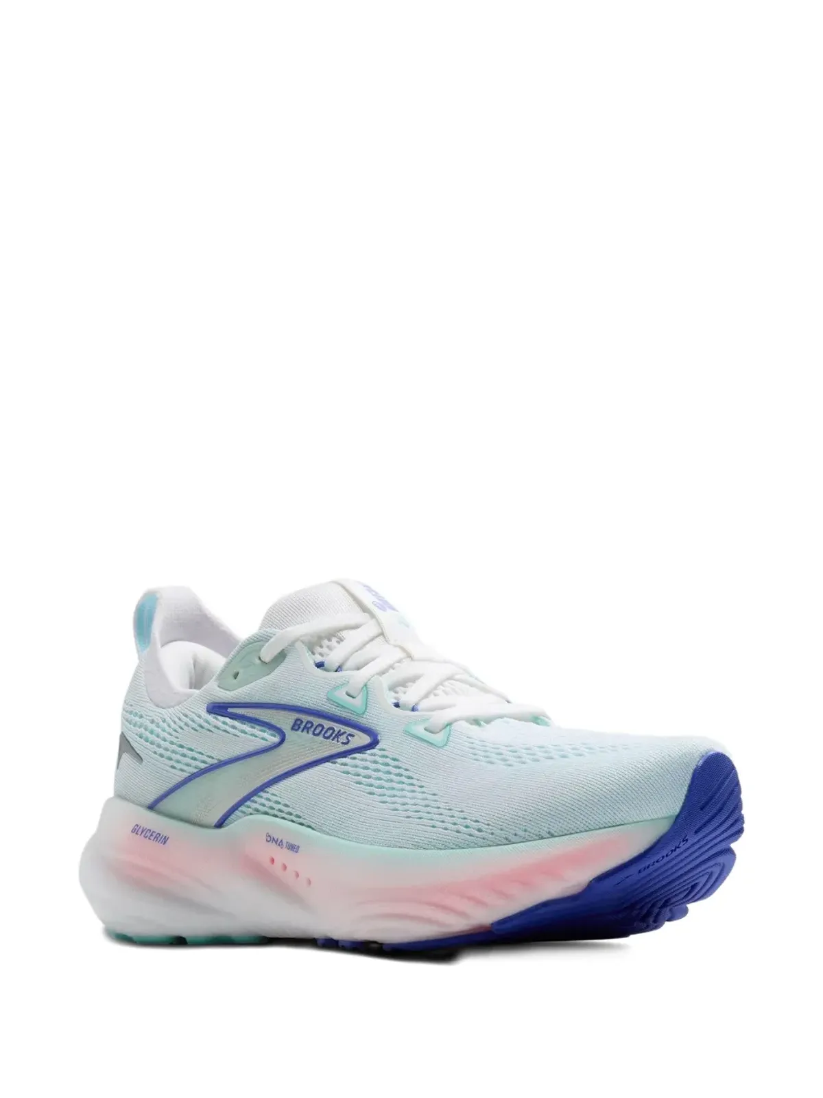 BROOKS グリセリン22 ブルー スニーカー - 画像2