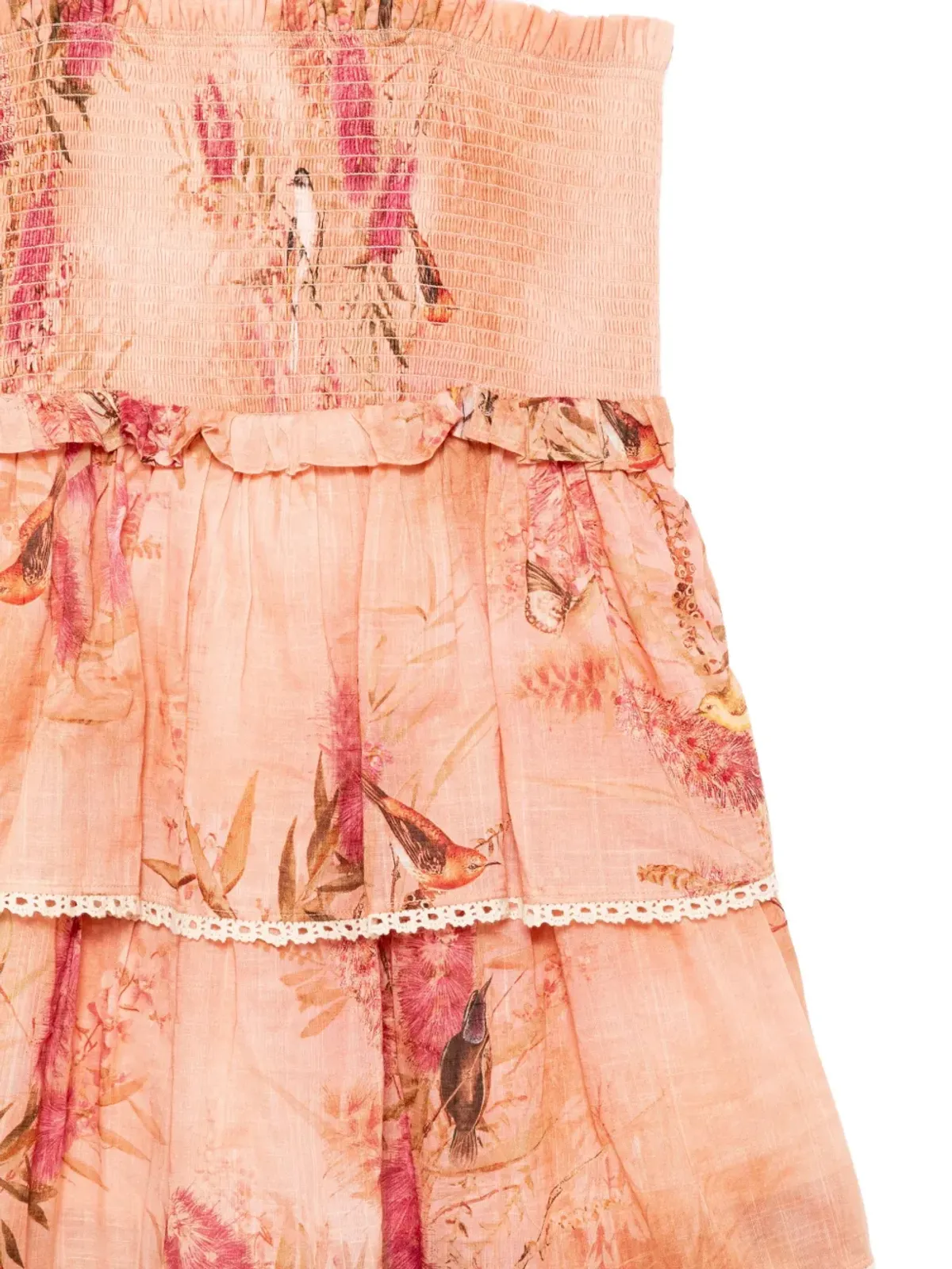 ZIMMERMANN Kids Cascadian dress - Pink - 画像3