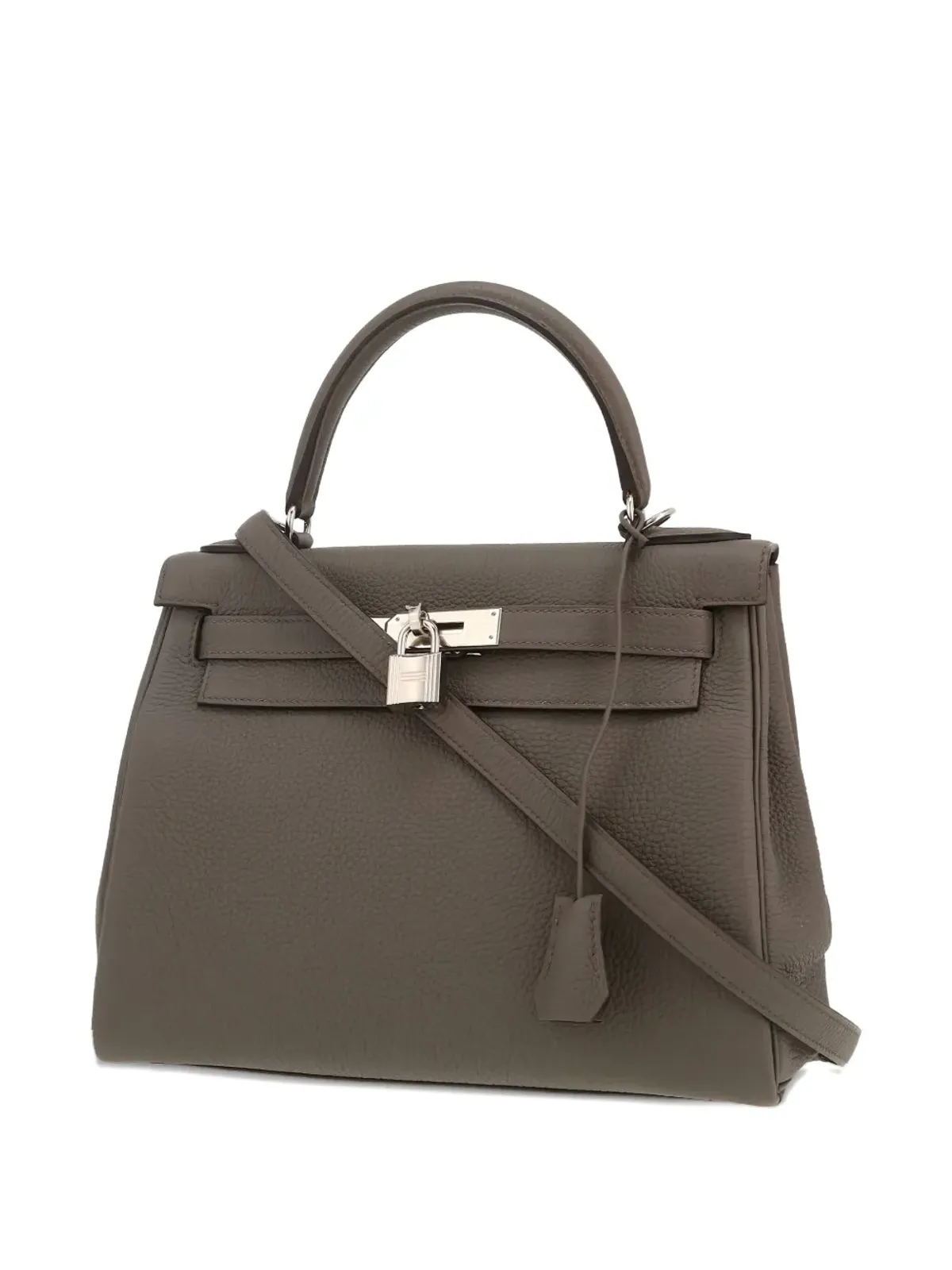 Hermès Pre-Owned ケリー セリエ ツーウェイ ハンドバッグ - グレー - 画像4