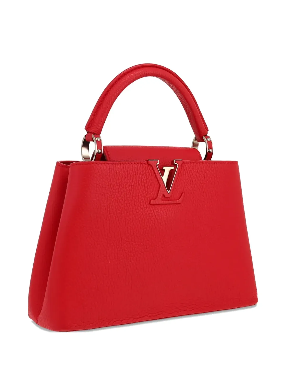 Louis Vuitton ビンテージ Capucines handbag - Red - 画像5