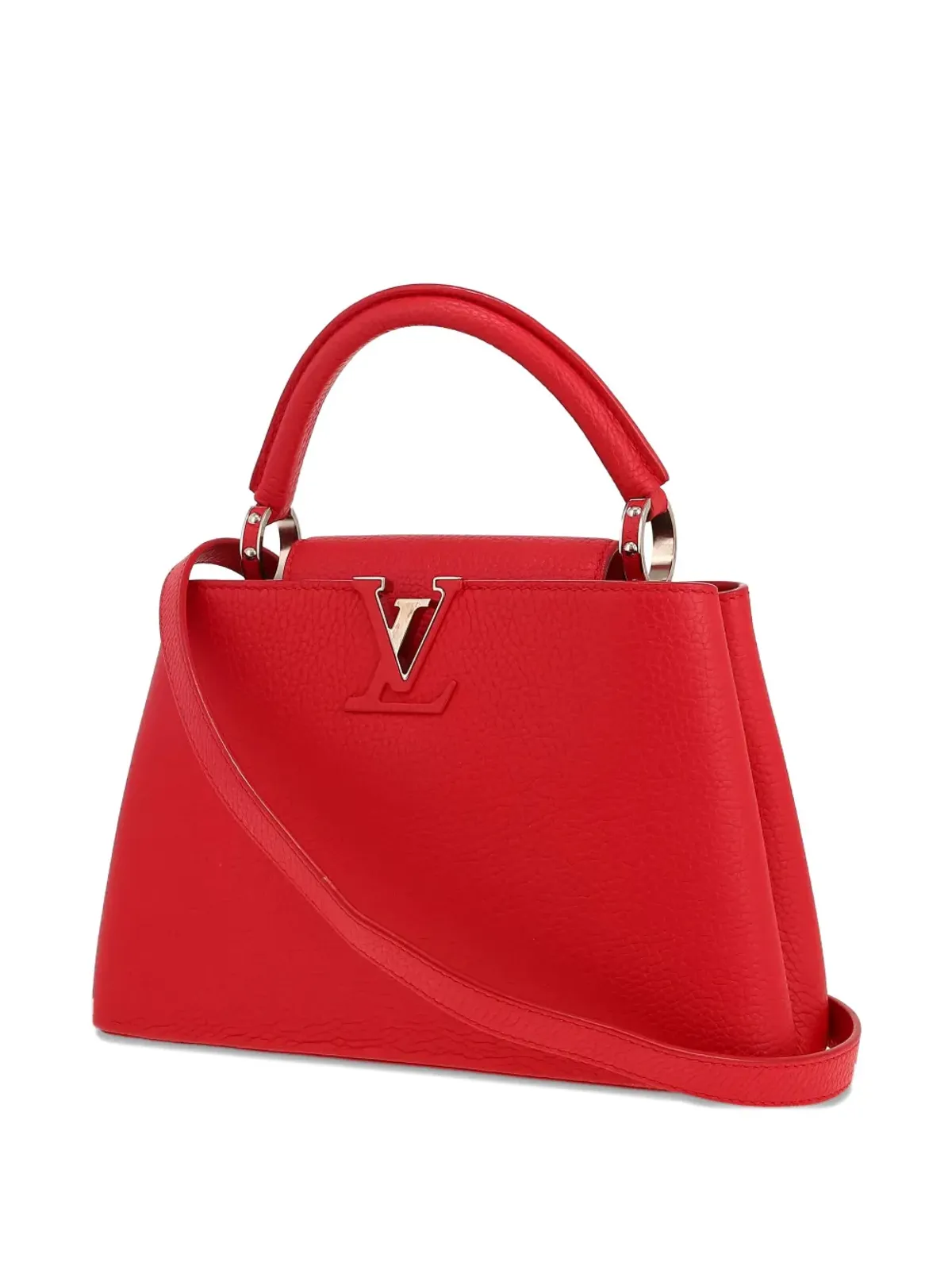 Louis Vuitton ビンテージ Capucines handbag - Red - 画像2