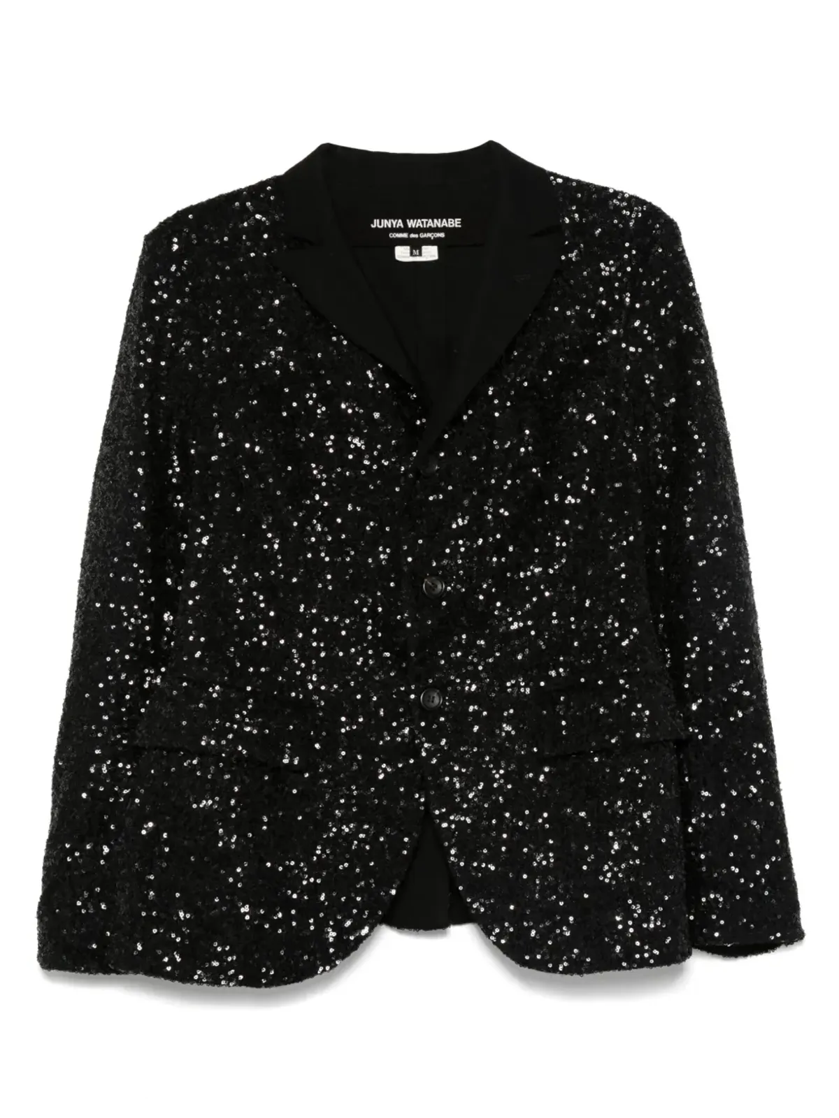 Junya Watanabe Comme des Garçons Pre-Owned 2000s スパンコール装飾ブレザー - 画像1
