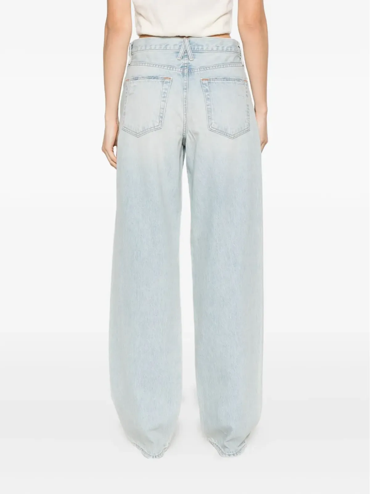 SLVRLAKE twisted-seam cotton jeans - Blue - 画像4