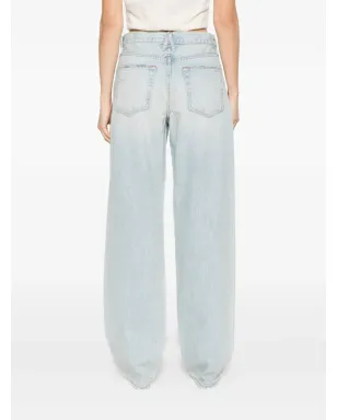 SLVRLAKE twisted-seam cotton jeans - Blue - サムネイル4
