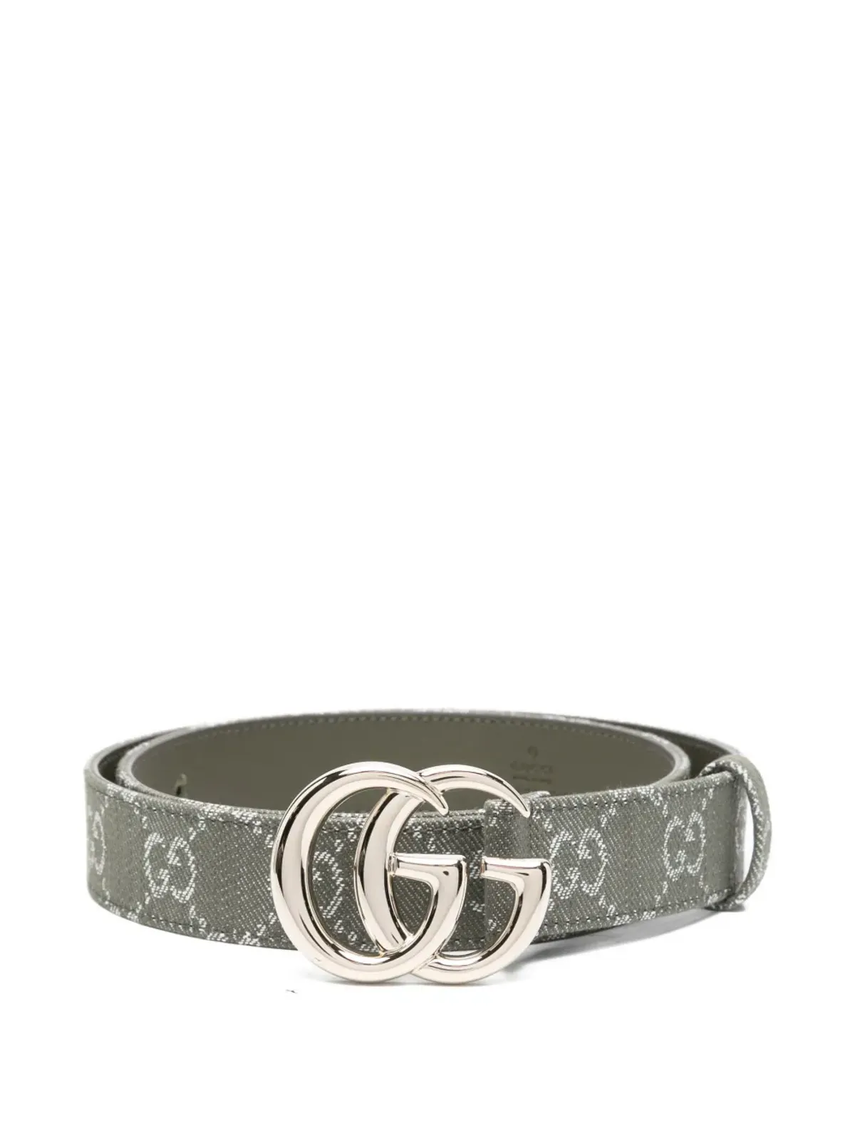 Gucci GGモノグラムキャンバスベルト（グリーン） - 画像1