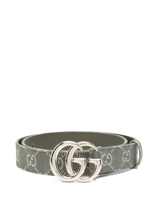 Gucci Gucci GGモノグラムキャンバスベルト（グリーン）の商品画像