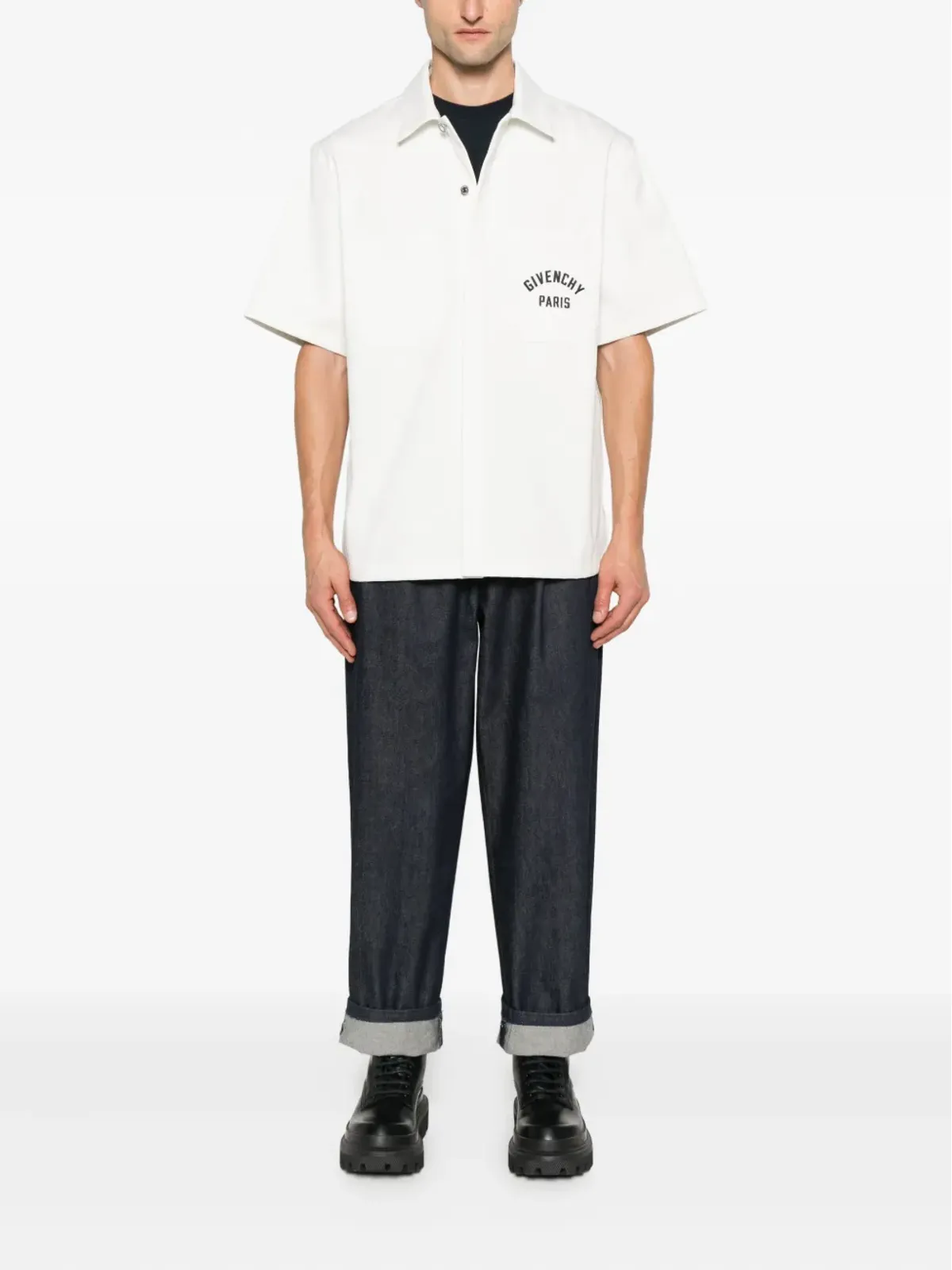 Givenchy パリ ロゴ シャツ - 画像2